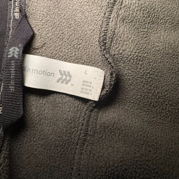 Black Softshell Jacket Men’s Large Full Zip Windbreaker Outdoor Hiking - Picture 3 of 4